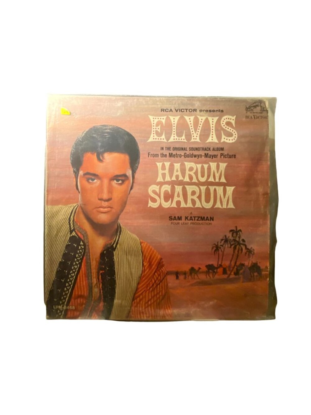 Elvis Presley Harum Scarum RCA Victor Original Soundtrack Vinyl Album MGM Movie